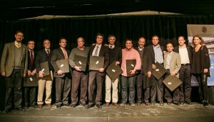 Durante la ceremonia, académicos que cumplieron 9 o más años en el programa recibieron reconocimientos.
