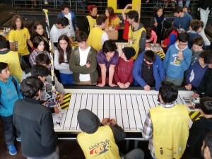 Más de 200 estudiantes de Santiago y la región de la Araucanía participaron de Kimünbots.